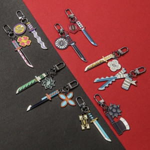 (정가판매/센트럴)귀멸의 칼날 일륜도 키링 교환권 판매