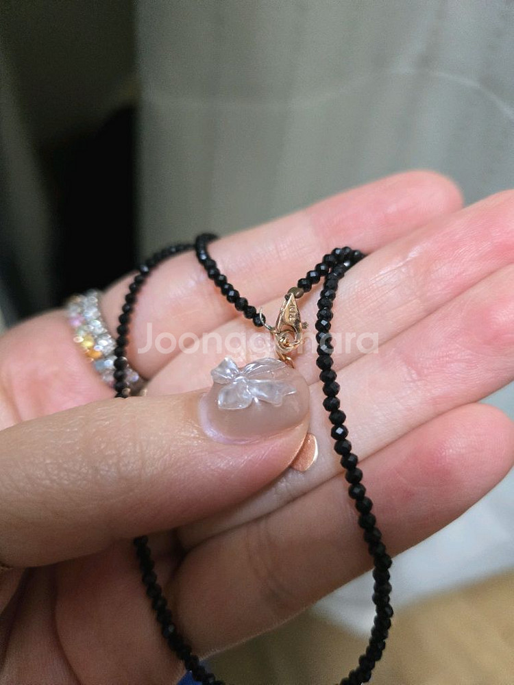 14k 청러프 초커목걸이 주말만14만--0