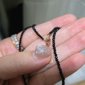 14k 청러프 초커목걸이 주말만14만