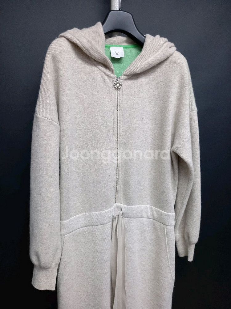 오즈세컨 추동 백 자카드 니트 맥시원피스 44.55--2