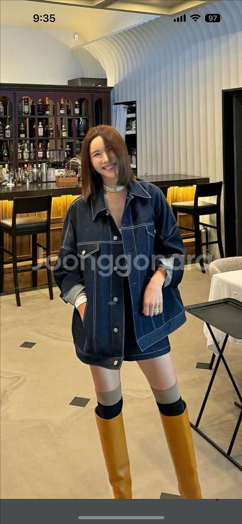 비클라 데님자켓--1