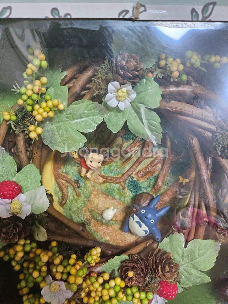 격레어)지브리 벽걸이 디오라마--4