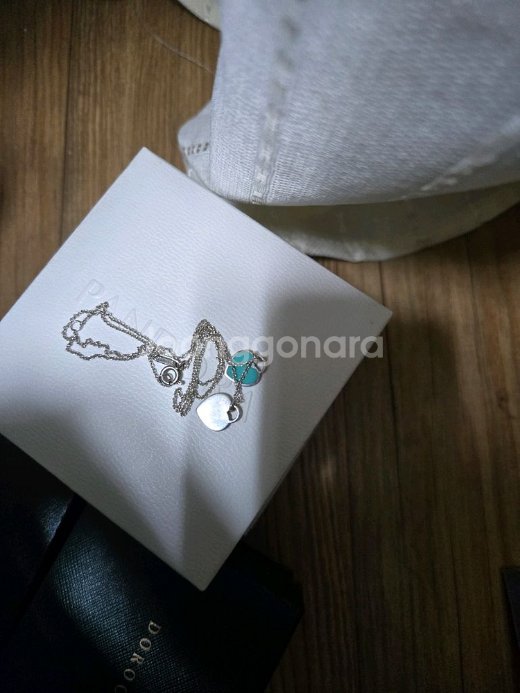 정품 티파니앤코 리턴투 다이아목걸이--3