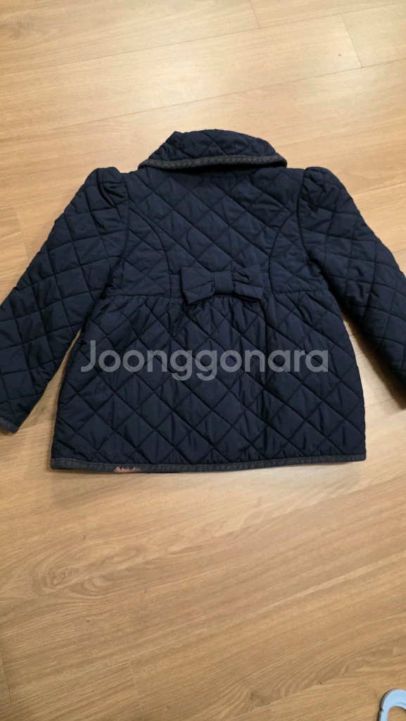 폴로 랄프로렌 여아 퀼팅 자켓 네이비 3/3T--3