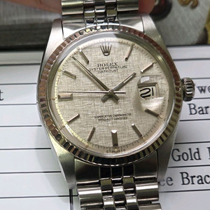 빈티지 롤렉스 데이저스트 Ref.1601 실버보카시 통