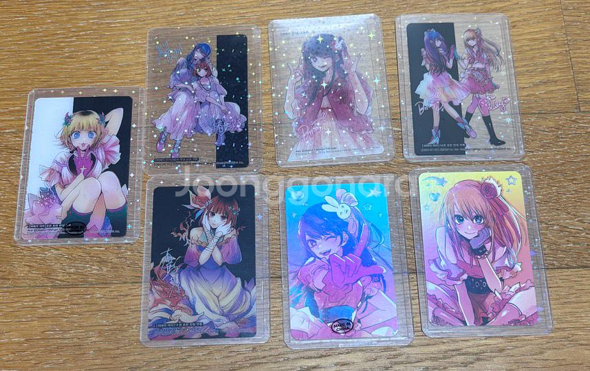 최애의 아이 포카+마우스패드+포스터+스티커북--1