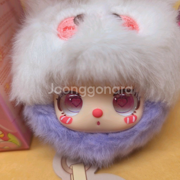 베이비쓰리 릴라의 정원 키링 토끼인형 새상품 정품.--1