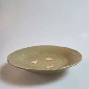 고미술품 고려시대 황청자 화형접시