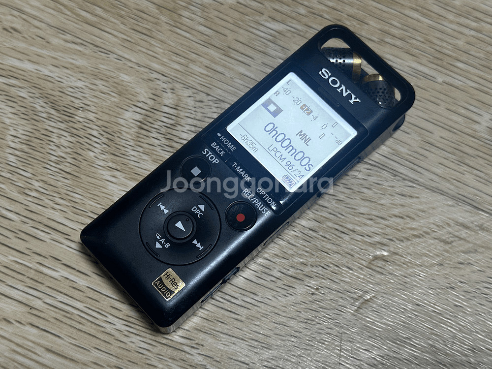 pcm-a10 녹음기 + 유선 마이크--1