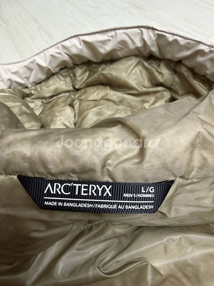 [L] 아크테릭스 토륨 SV 웜스톤 패딩--4