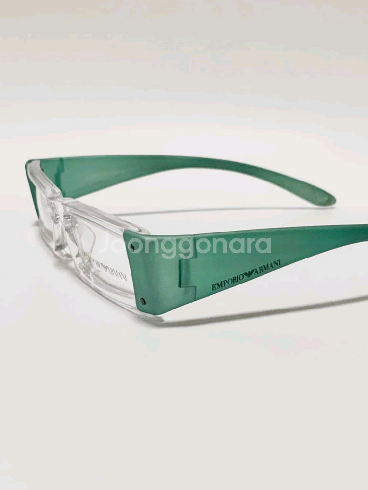 데드스탁 엠포리오 아르마니 투명 긱시크 안경--2