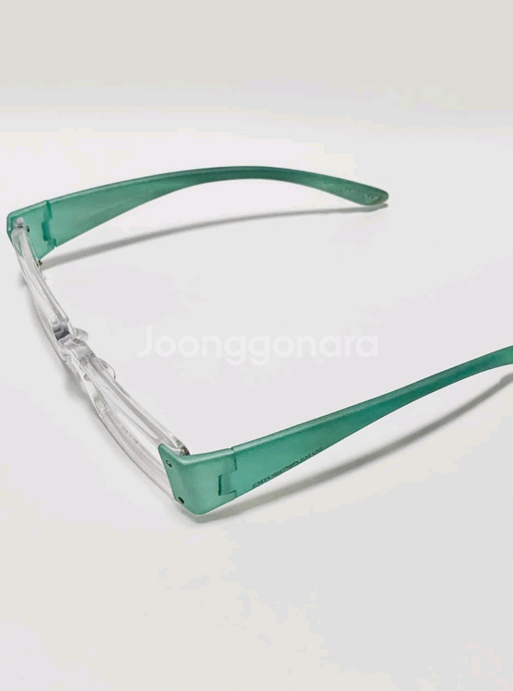 데드스탁 엠포리오 아르마니 투명 긱시크 안경--1