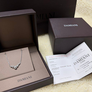 다미아니 화이트골드 미모사 목걸이