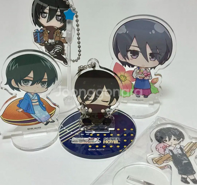 진격의 거인 미카사 SD 아크릴 스탠드 일괄--0