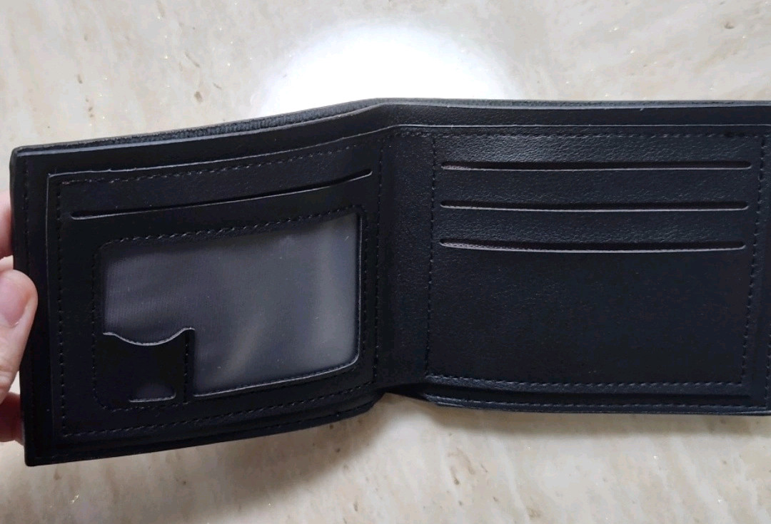새상품)가죽 블랙 카드지갑/남성반지갑/여성지갑--1
