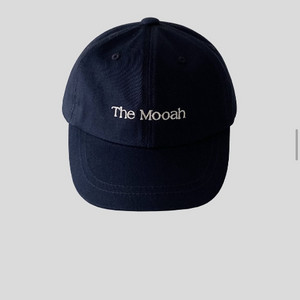 더무아 워싱 로고 볼캡 네이비