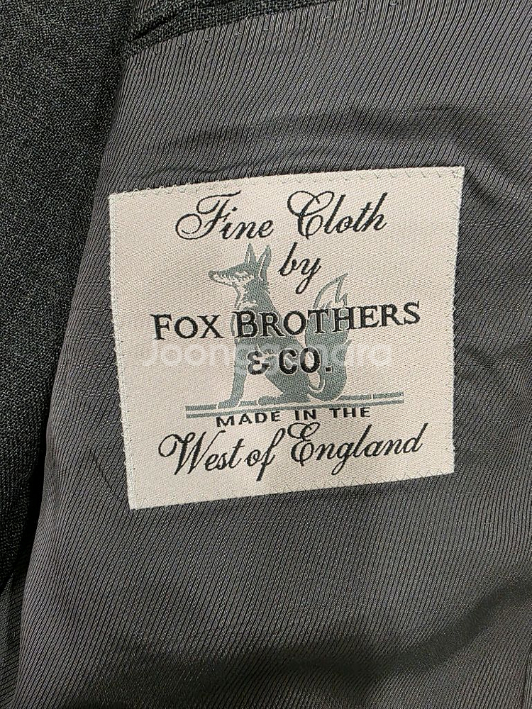 안드레아서울 Fox Brothers 리넨수트셋업 50--2