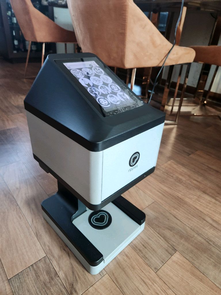 Ripples 리플스 라떼 커피 아트 프린터 판매합니다