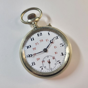 Cylinder 기계식(태엽식) 회중시계 투명 먼지커버