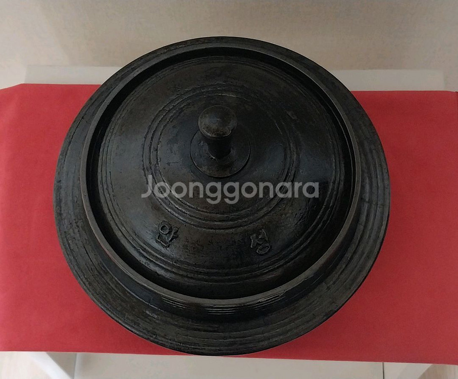 (중고)안성 무쇠가마솥 팝니다.(18CM)--2