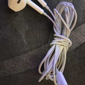 애플 유선 이어팟 라이트닝 이어폰 과 충전케이블