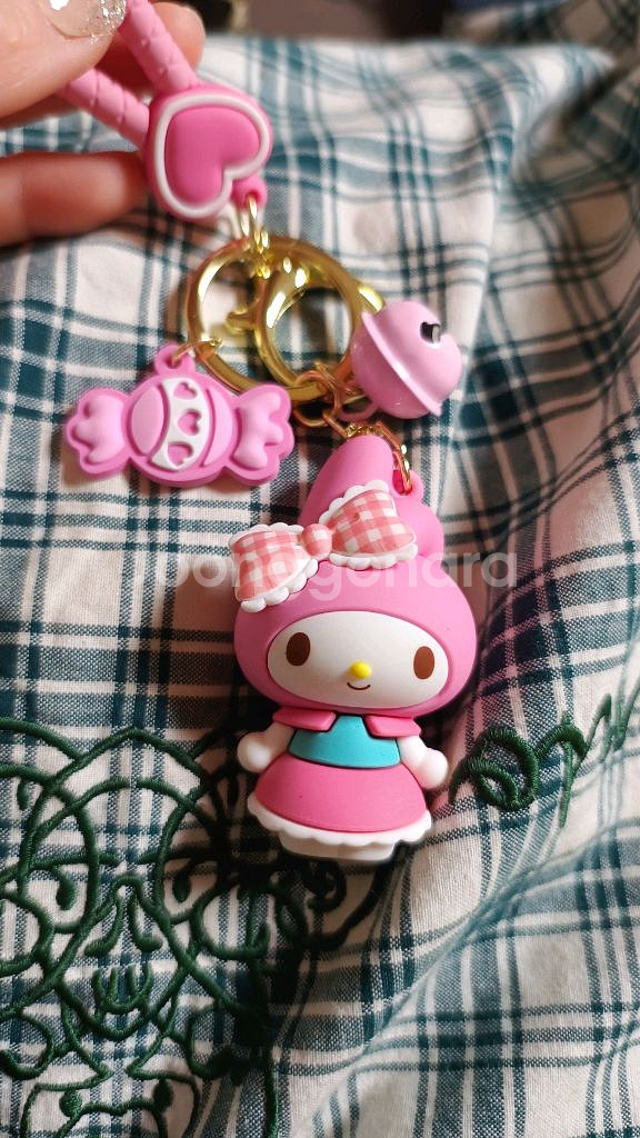 마이멜로디 방울 키링--1