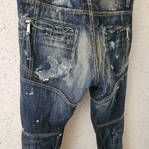 44) Dsquared2 디스퀘어드 콜마이너2 바이커 정품--2