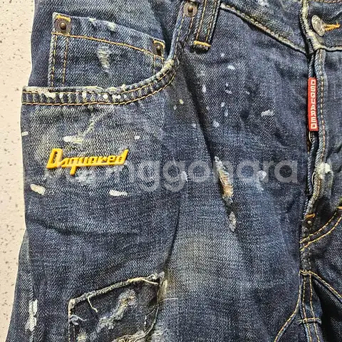 44) Dsquared2 디스퀘어드 콜마이너2 바이커 정품--4