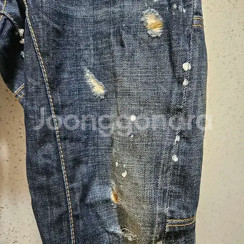 44) Dsquared2 디스퀘어드 콜마이너2 바이커 정품--5