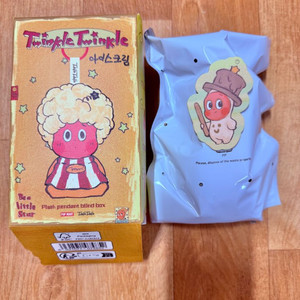 팝마트 작은별 반짝이는 일상 인형 아이스크림 미개봉