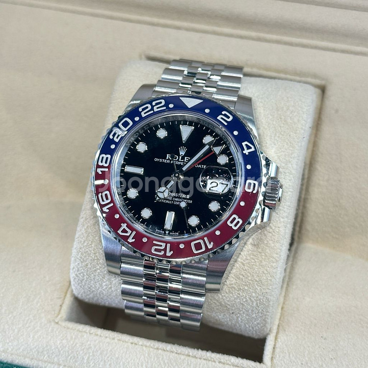 롤렉스 gmt master 2 펩시걸 국내 2021년식--0