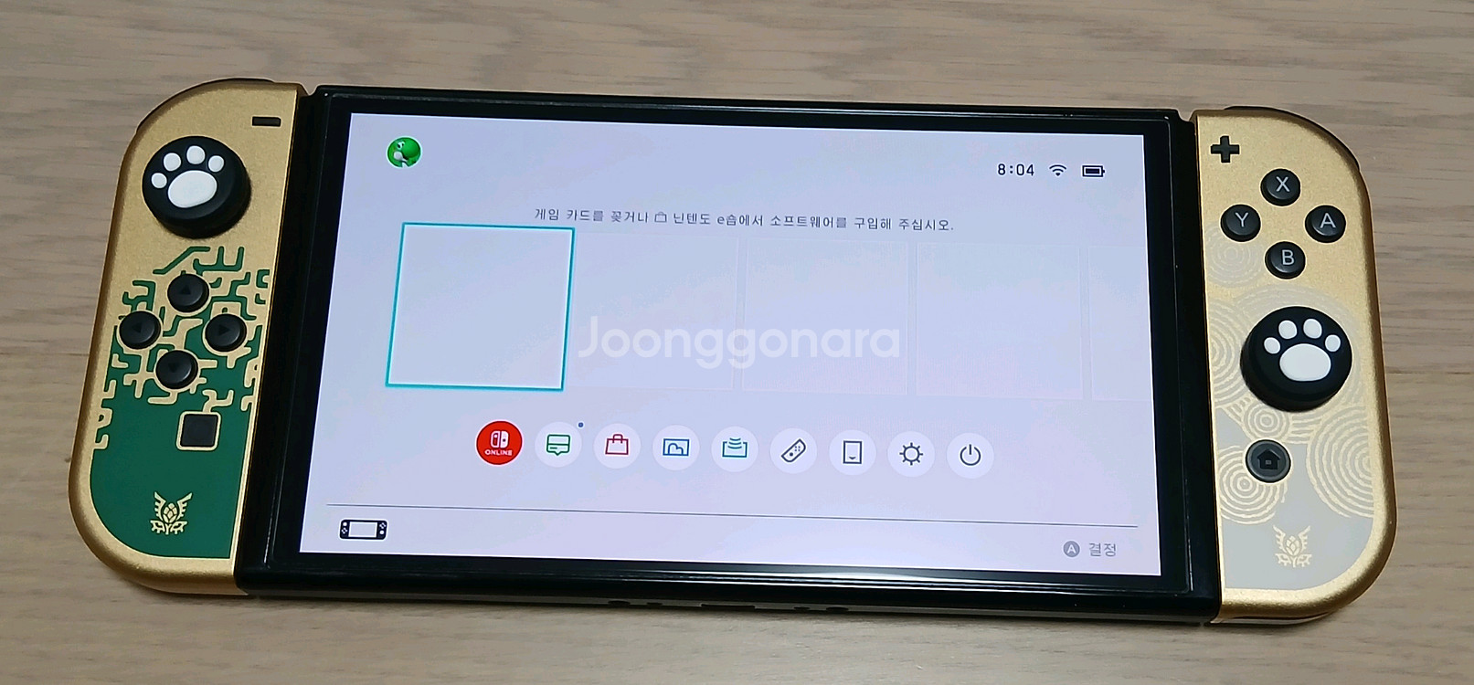 닌텐도 스위치 OLED 젤다 에디션 싸게 팝니다--3