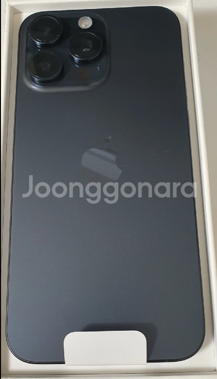 아이폰 15 프로맥스 512G 블루 리퍼, 미사용 제품--0