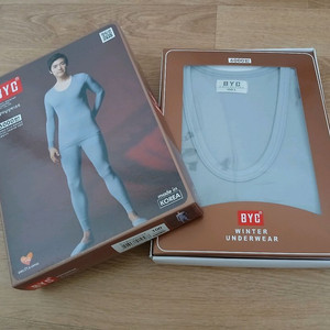 [새것] BYC 남성 내복 (사이즈 100)