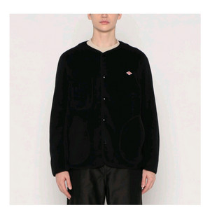 단톤 후리스 가디건 자켓 여성용 36사이즈 블랙 새상품