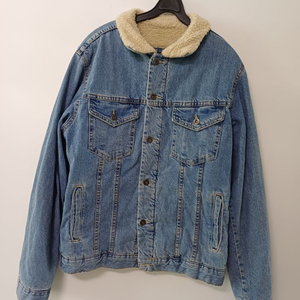 남성 자라 양털 데님자켓 (새상품급.100)