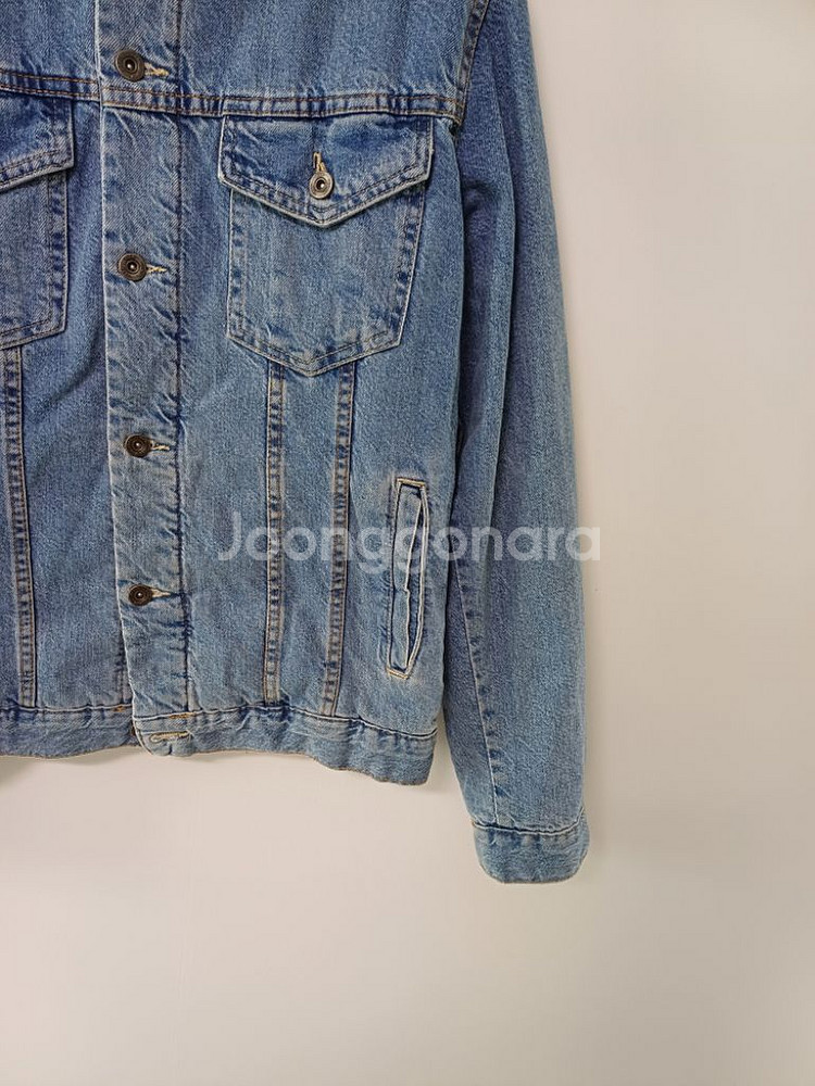 남성 자라 양털 데님자켓 (새상품급.100)--2