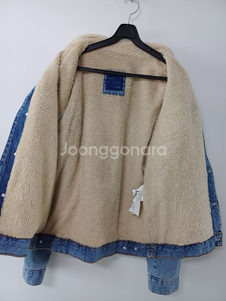 남성 자라 양털 데님자켓 (새상품급.100)--4