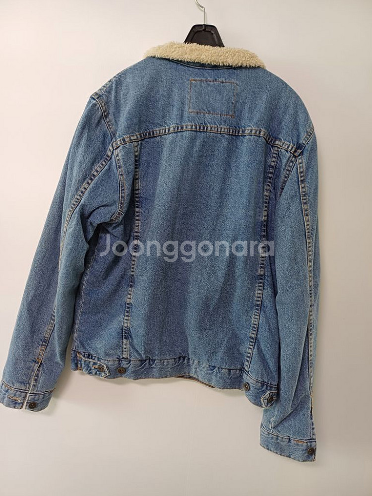 남성 자라 양털 데님자켓 (새상품급.100)--8