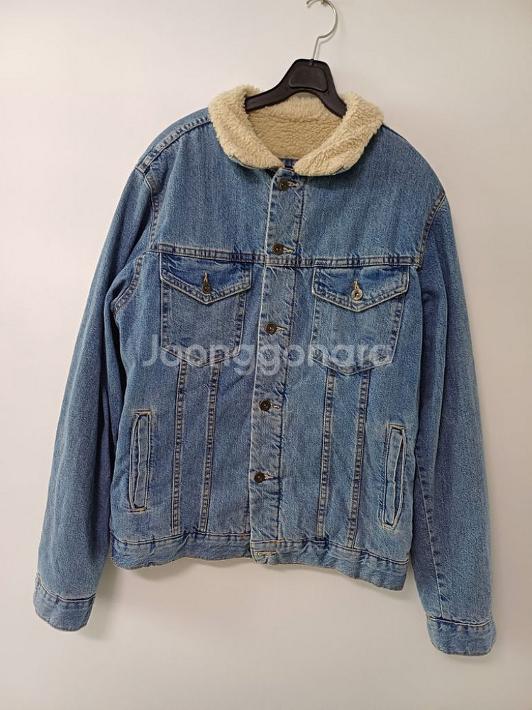 남성 자라 양털 데님자켓 (새상품급.100)--9