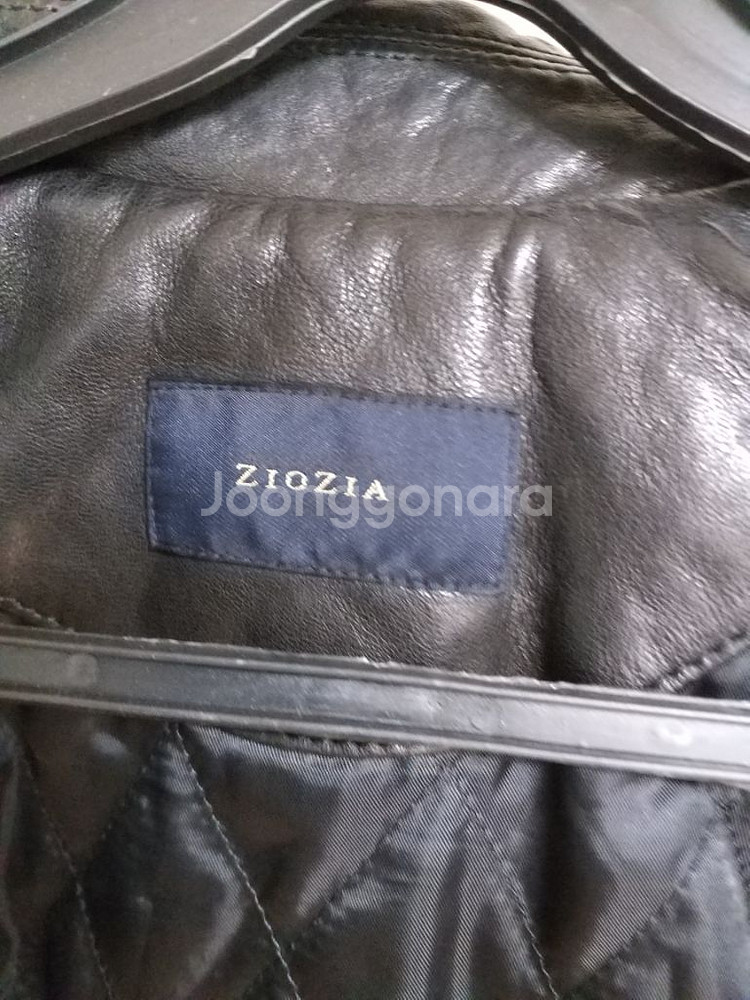 지오지아 블랙 라이더자켓 (여100.남95)--5