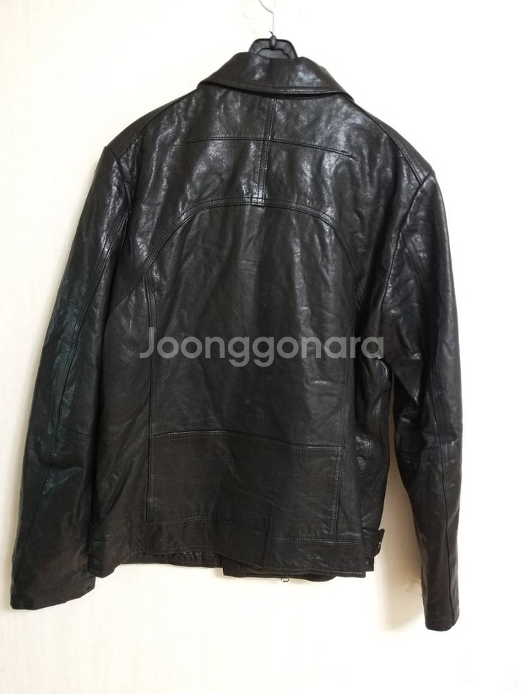 지오지아 블랙 라이더자켓 (여100.남95)--8