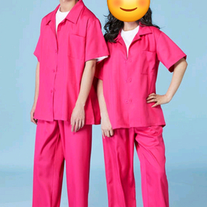 할로윈 핑크 죄수복 세트 (대) 22000원