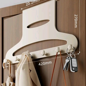문걸이형 다용도 옷/가방 걸이(새상품)