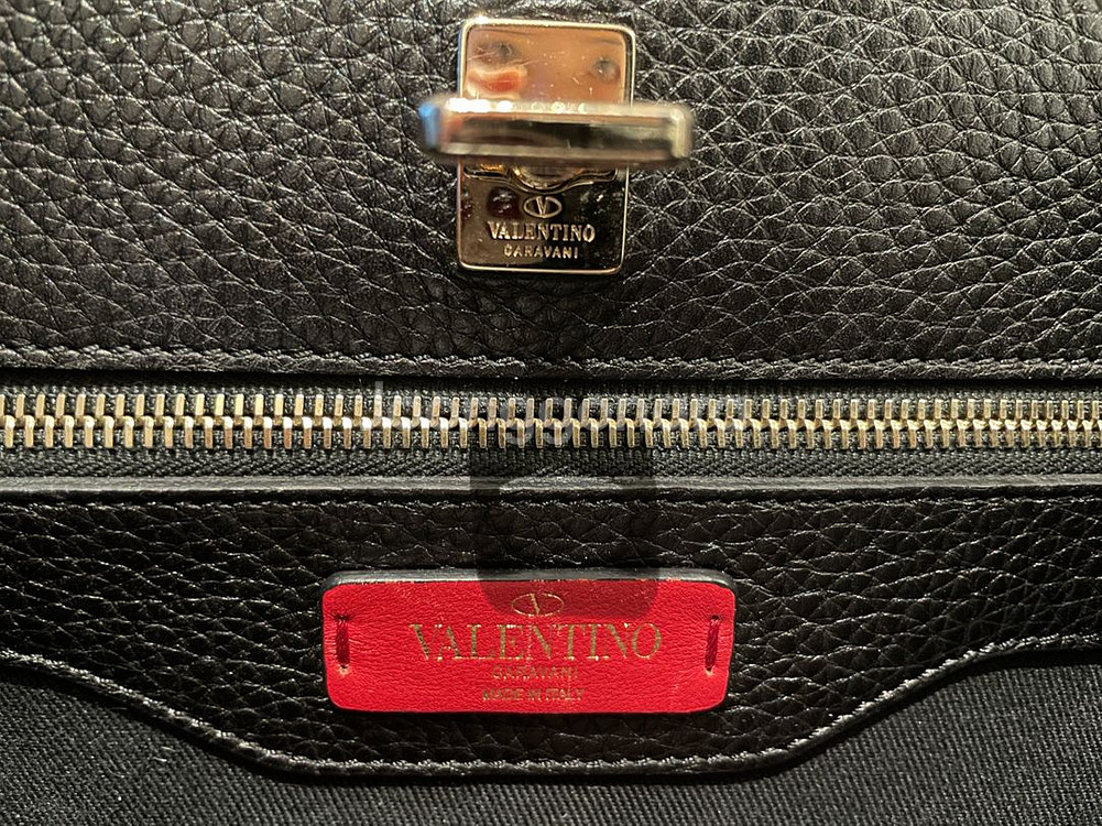 발렌티노 조이락 숄더백 블랙 라지 (밥누나 손예진 가방--9