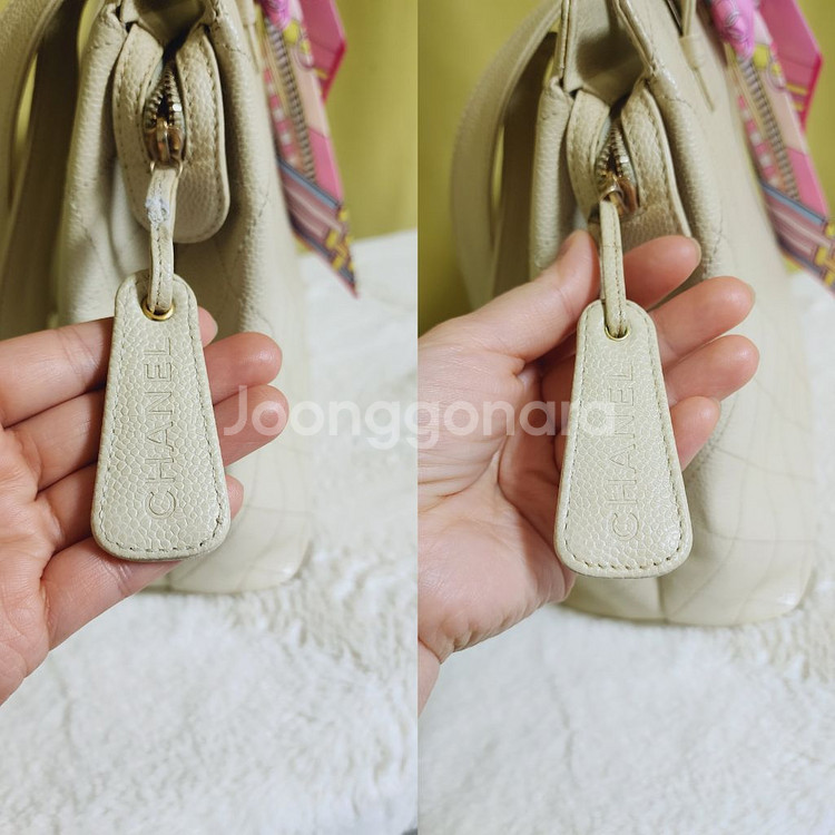 샤넬백 정품 시리얼번호 있음--6