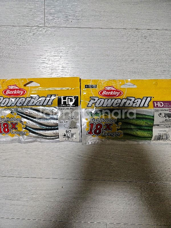 초심자추천)광어 다운샷필수웜 7종 + 채비 2세트--0