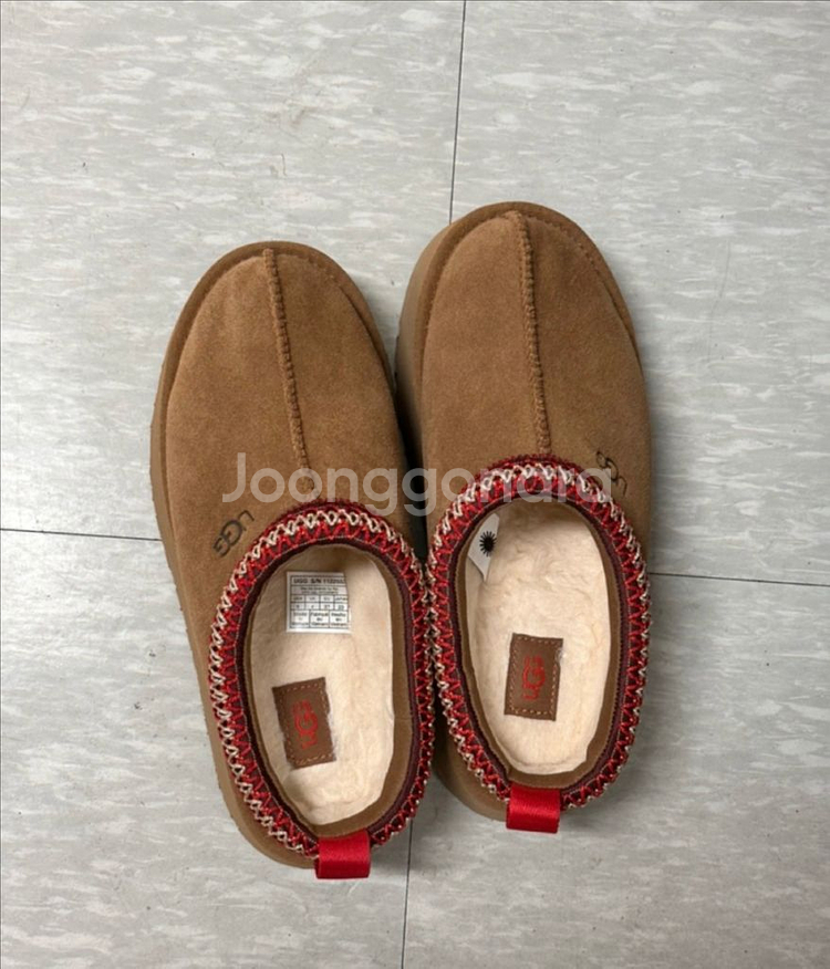 어그 타즈 슬리퍼 체스트넛 36:)--1