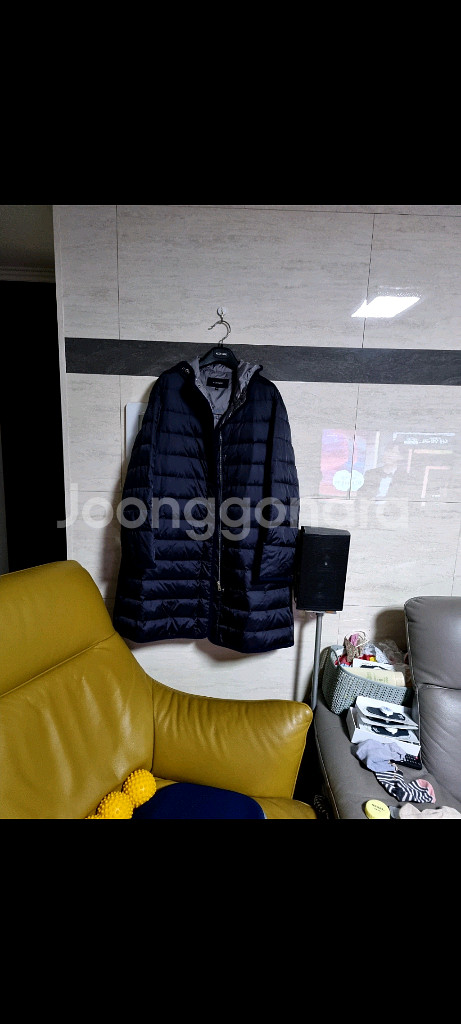 디루치아노 구스패딩 다크네이비색상 77~88. 새제품--1