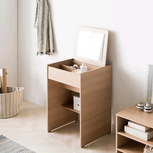 수납화장대+의자